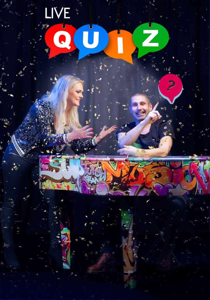 Livequiz med Götz kalas på Sängfabriken i Rävlanda nära Göteborg