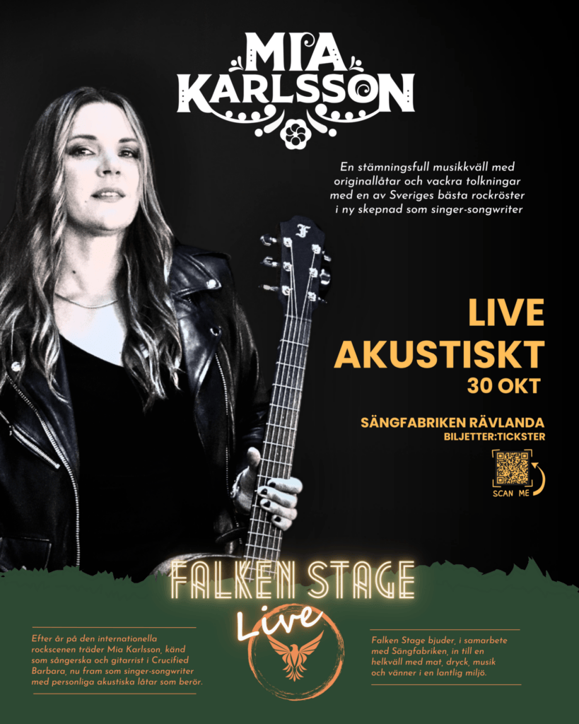 Mia Karlsson Falken Stage Live